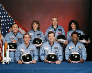 Photo of Challenger Crew Members