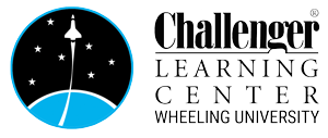 Image of Challenger Learning Center at Wheeling University Logo